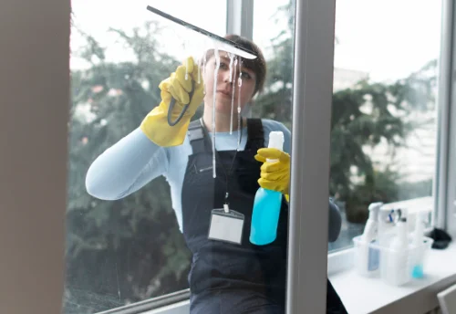 Nettoyage de vitres intérieures et extérieures à Faye-la-Vineuse
